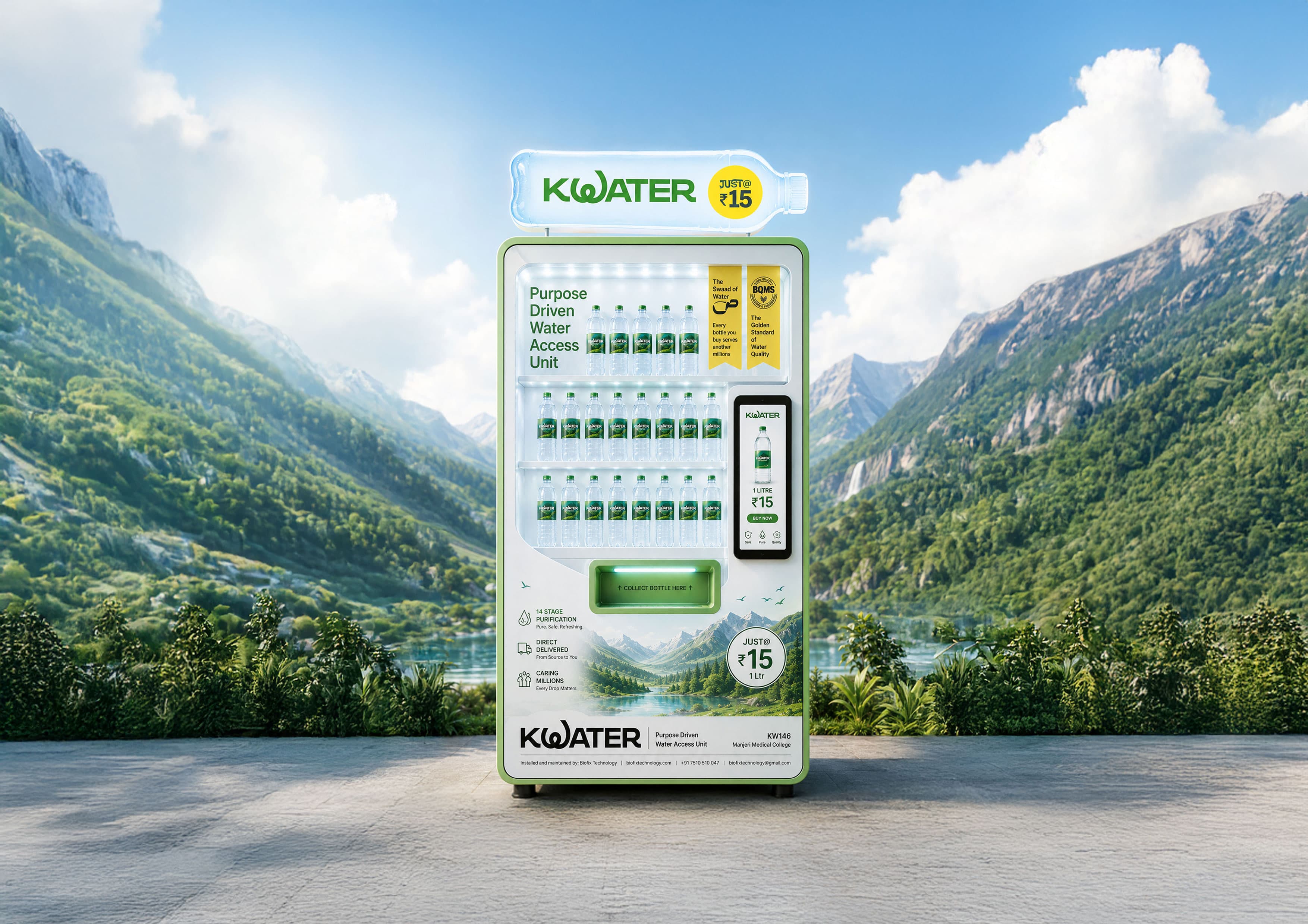 KWater Purpose Driven Water Access Unit on Campus
